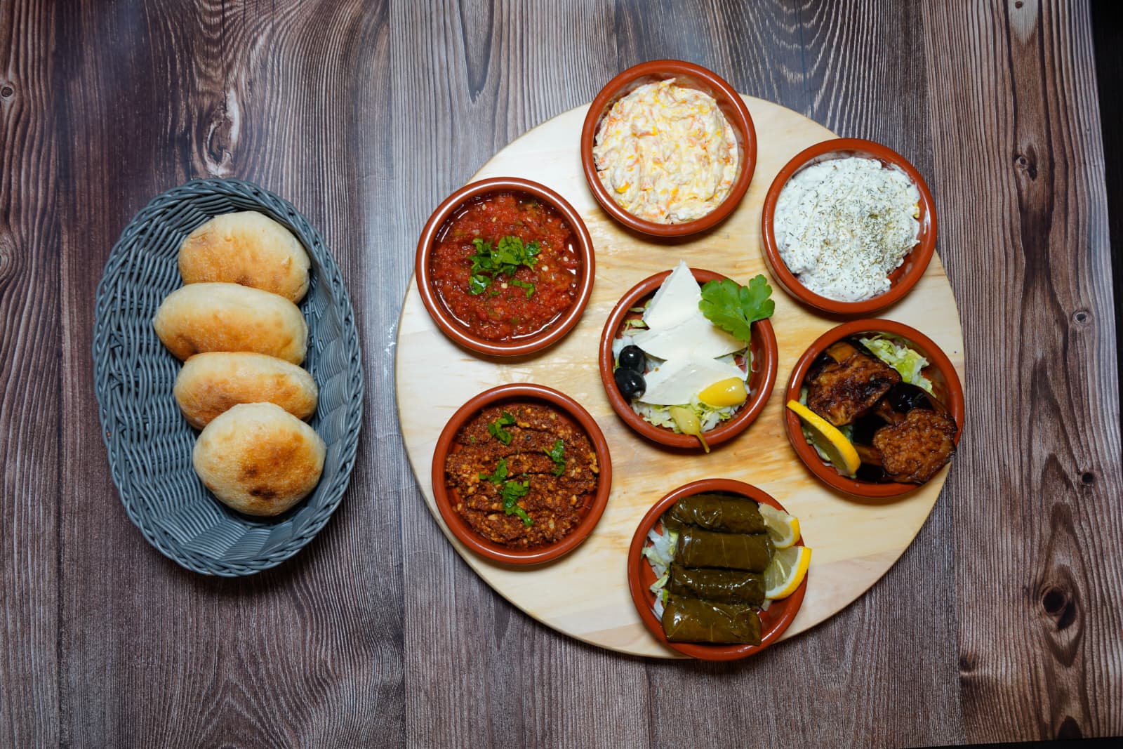 Türkische Spezialitäten im Restaurant Istanbul