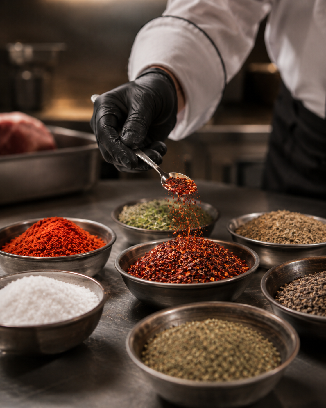 Gewürze für die eigene Rezeptur des Restaurant Istanbul